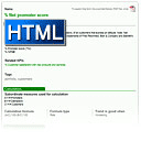Exemplu KPI online (HTML)